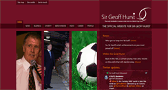 Desktop Screenshot of geoffhurst.com